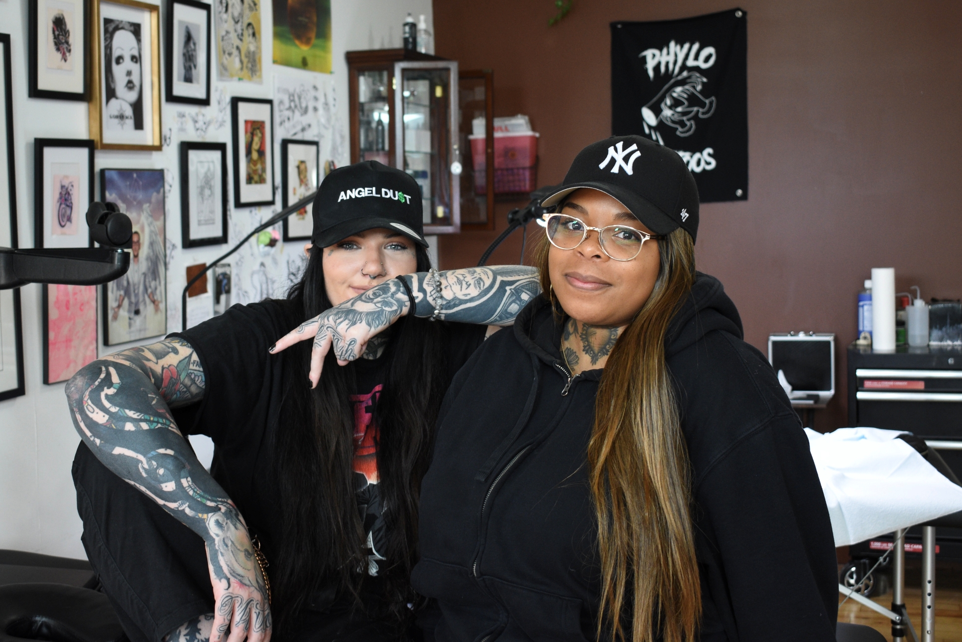 Terry Dactel and Lindsay Philomene