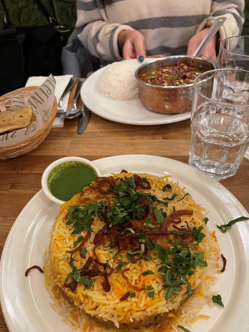 Biryani plate
